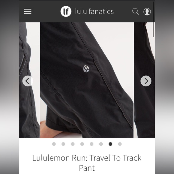 Lululemon- Dance Studio- Travel 2 Track- Black/Space Dye-Size 12- 33” Inseam.. - Picture 11 of 16